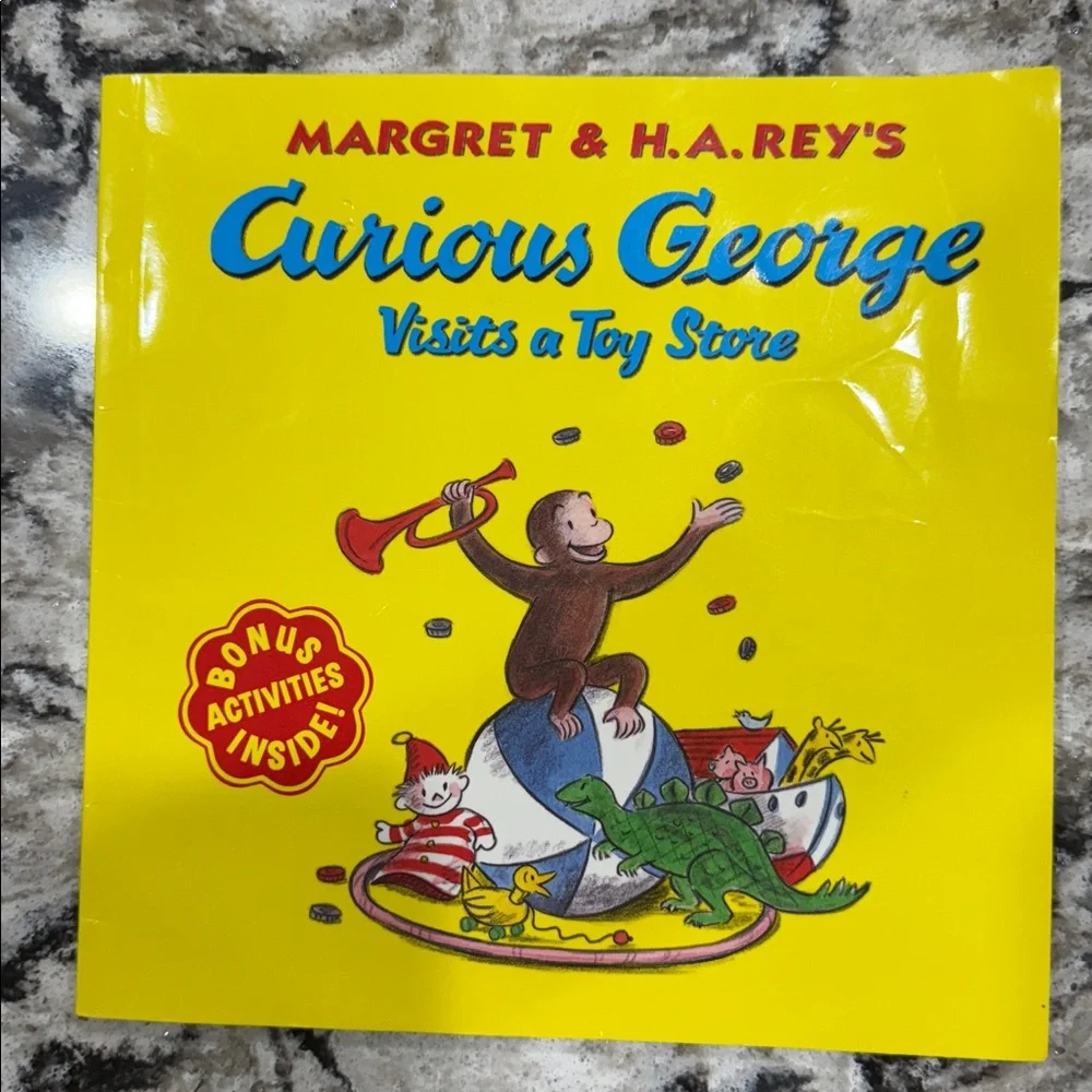 Set of 2 Curious George Books